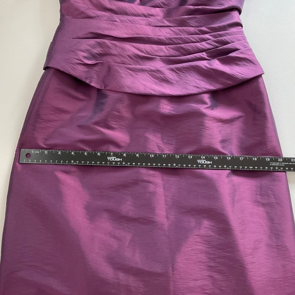 Jade By Jasmine Formal Dress Sz10 Purple Maxi Flare Bridesmaid Evening Gown Prom - Picture 5 of 13